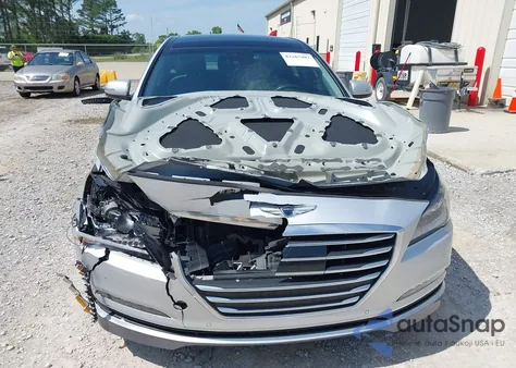 2017 Genesis G80 3.8 z USA, uszkodzony, nr VIN KMHGN4JE7HU168333